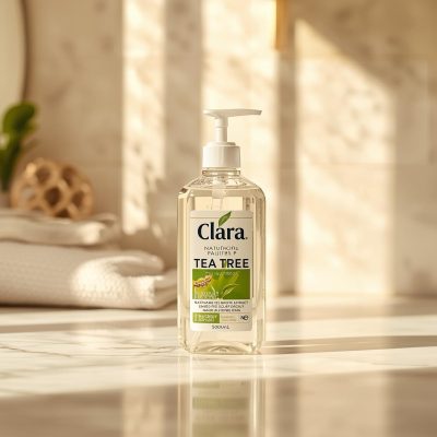 Nước Rửa Tay Clara Tea Tree Protect (500ml – Chiết Xuất Tràm Trà)