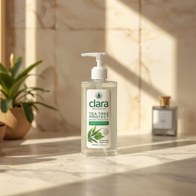 Nước Rửa Tay Clara Tea Tree Protect (500ml – Chiết Xuất Tràm Trà)