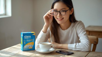 Giấy Lau Kính Clara Clean Vista (60 Miếng)