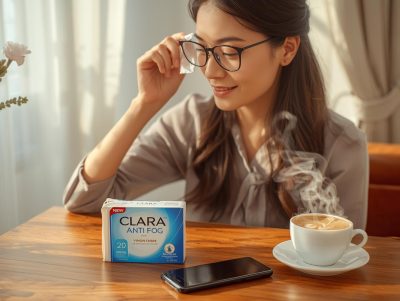 Miếng Lau Kính Chống Hơi Nước Clara Anti-Fog (20 Miếng)