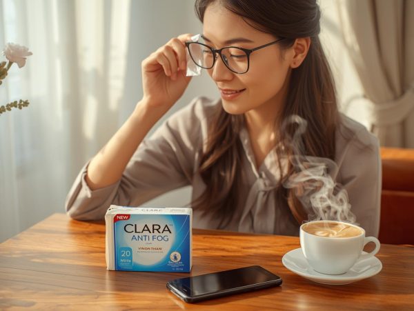 Miếng Lau Kính Chống Hơi Nước Clara Anti-Fog (20 Miếng)