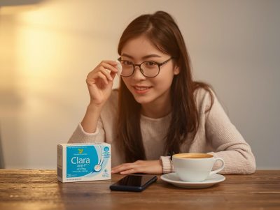 Miếng Lau Kính Chống Hơi Nước Clara Anti-Fog (20 Miếng)