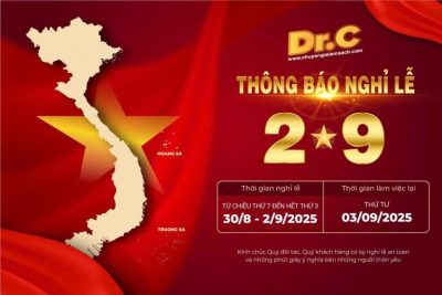 THÔNG BÁO LỊCH NGHỈ LỄ MÙNG 2 THÁNG 9 NĂM 2025