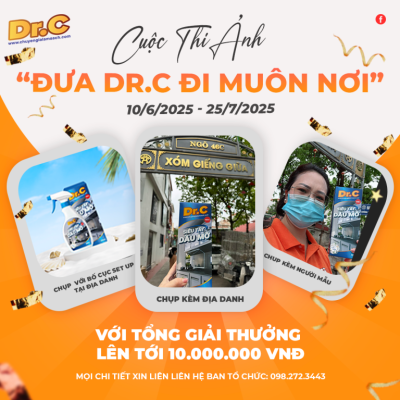 Dr.C đi muôn nơi – Hành trình lan tỏa sức mạnh làm sạch đến mọi ngóc ngách