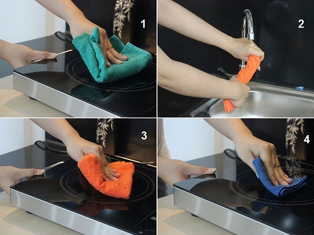 Cách làm sạch bếp từ và bếp gas – Mẹo nhỏ cho căn bếp luôn sáng bóng như mới